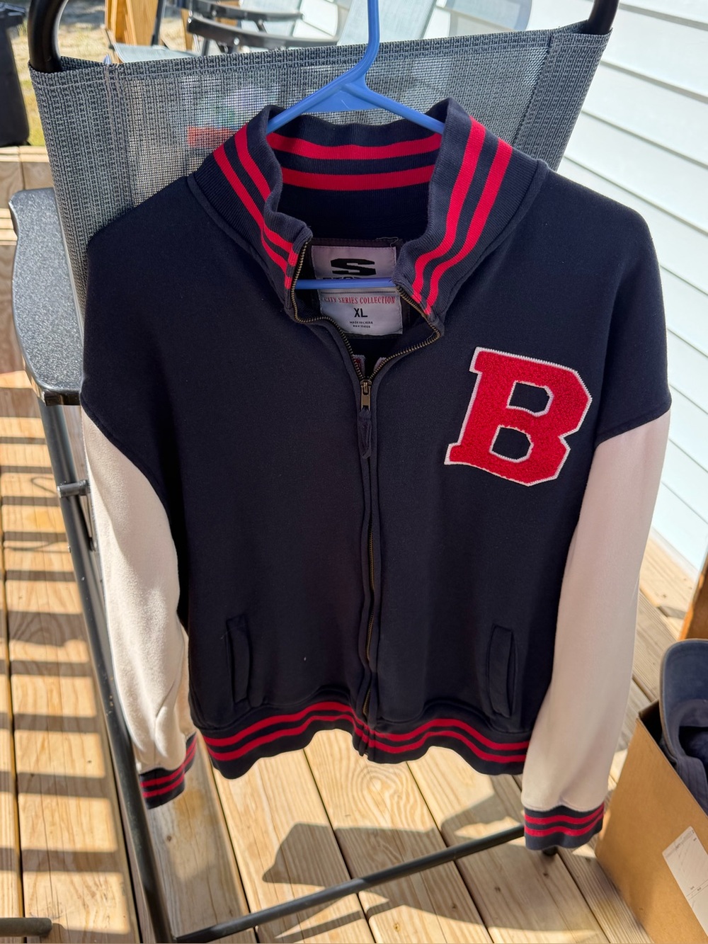 ⚾️Boston Red Sox Varsity Style Sweatahirt